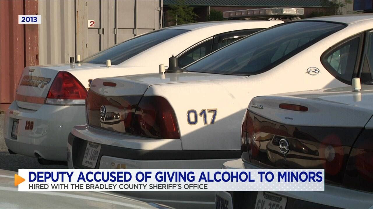Deputy accused of giving minors alcohol, hired by Bradley County Sheriff's Office